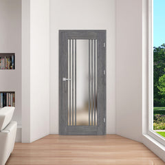 Врата ERKADO - LUKRECJA 2, Цвят: PREMIUM Сив Клен от ЕРКАДО