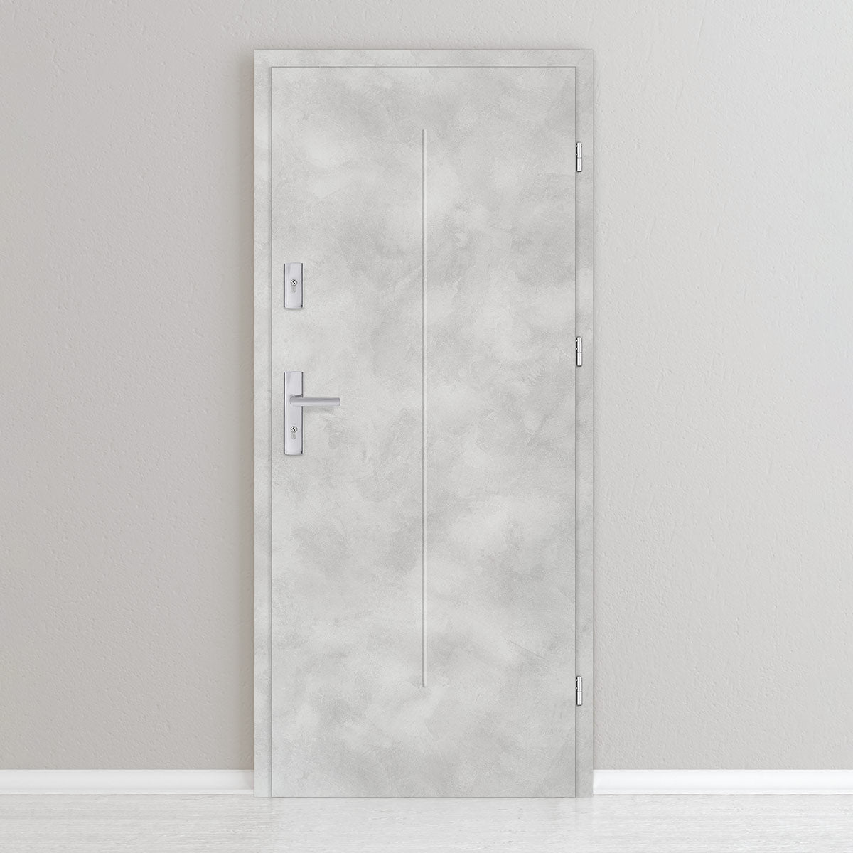 Входна врата HERSE MAX SET 25, Цвят: PREMIUM Бетон, производител ERKADO от ЕРКАДО